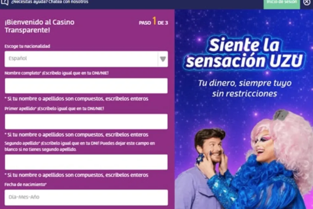 Registro PlayUZU